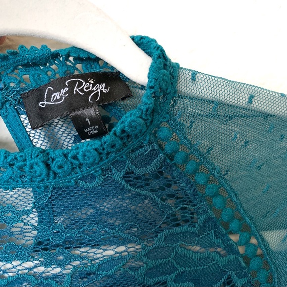 Love Reign | Lace Bohemian  Mini Dress - Picture 4 of 6